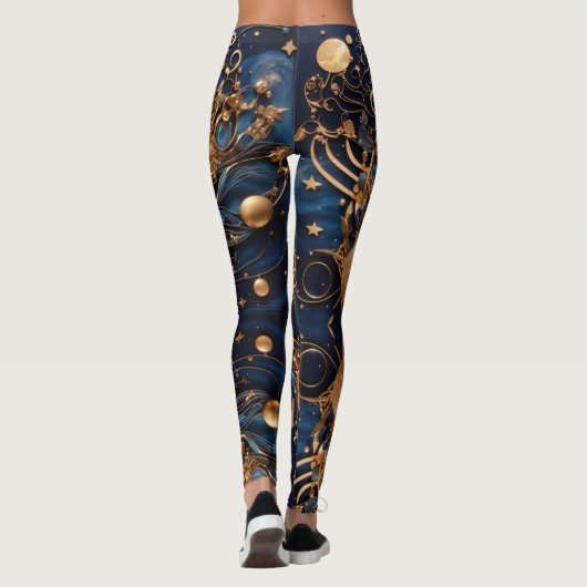 Kosmische Constellaties - Stellar Dames Leggings (Achterkant)