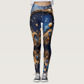 Kosmische Constellaties - Stellar Dames Leggings (Voorkant)