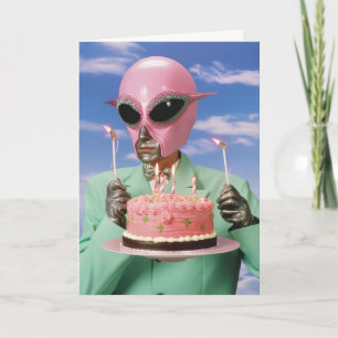 Kosmische Couture Verjaardag Kaart
