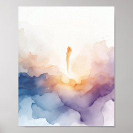 Kosmische Creatie-uitbarsting Poster