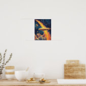 kosmische cruise poster (Keuken)