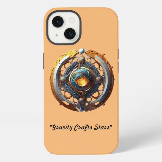 "Kosmische Dageraad" iPhone Hoesje (Achterkant)