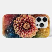 Kosmische Dahlia Geometrie Waterverf Art Case-Mate iPhone Case (Achterkant (horizontaal))