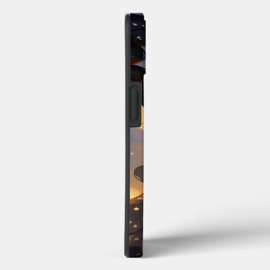 Kosmische Dame Afro-Amerikaanse Fantasy Kunst Case-Mate iPhone Case (Achterkant / Rechts)