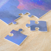 Kosmische Dame Afro-Amerikaanse Fantasy Kunst Legpuzzel (Zijkant)