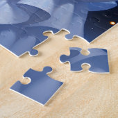 Kosmische Dame Afro-Amerikaanse Fantasy Kunst Legpuzzel (Zijkant)