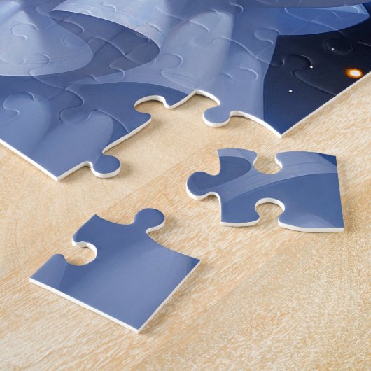 Kosmische Dame Afro-Amerikaanse Fantasy Kunst Legpuzzel