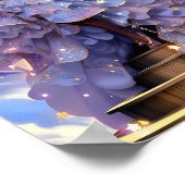 Kosmische Dame Afro-Amerikaanse Fantasy Kunst Poster (Hoek)