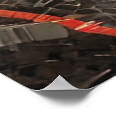 Kosmische Dans Mozaïek Zon Maan Poster (Hoek)