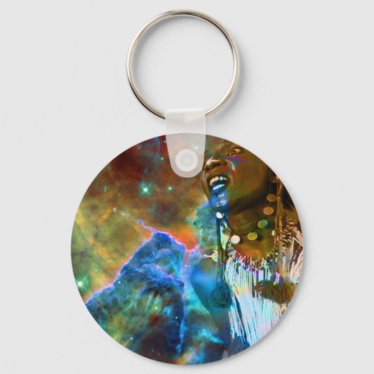 Kosmische Dans Sleutelhanger (Voorkant)
