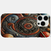 Kosmische dans van buitenaardse werelden Case-Mate iPhone case (Achterkant (horizontaal))
