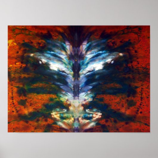 kosmische danser poster (Voorkant)