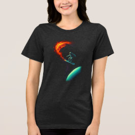 Kosmische divergentie Tri-Blend shirt