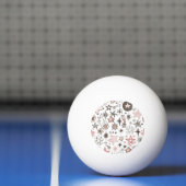 Kosmische Doodles: sterren en kometen Pingpongbal (Net)