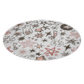 Kosmische Doodles: sterren en kometen Snijplank (Hoek)