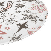 Kosmische Doodles: sterren en kometen Snijplank (Hoek)