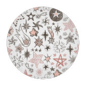 Kosmische Doodles: sterren en kometen Snijplank (Voorkant)