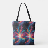 kosmische draaggolf tote bag (Achterkant)