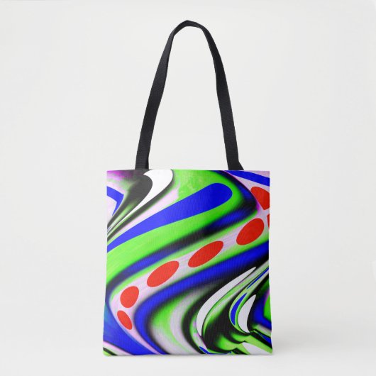 Kosmische draai tote bag (Voorkant)