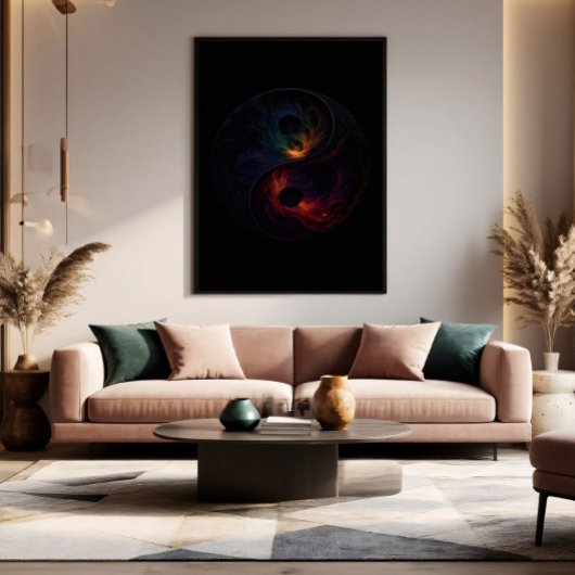 Kosmische Draaikolk Canvas Afdruk