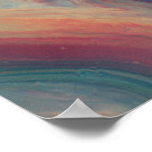 Kosmische Draaikolk Poster (Hoek)
