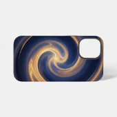 Kosmische Draaikolk van Gouden Licht iPhone Hoesje (Achterkant horizontaal)