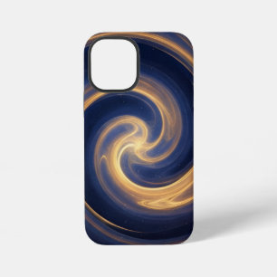 Kosmische Draaikolk van Gouden Licht iPhone 12 Mini Hoesje