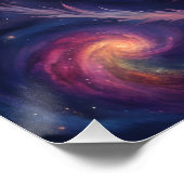 kosmische draak poster (Hoek)