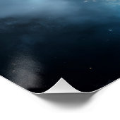 Kosmische Dragon Guardian van de sterren Perfect Poster (Hoek)