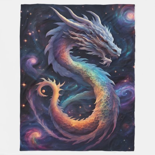 kosmische draken deken (Voorkant)