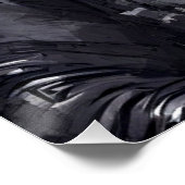 Kosmische dromen: Meisje Astronaut Retro Fantasy Perfect Poster (Hoek)