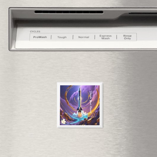 "Kosmische dromen werkelijkheid" Magneet (Insitu (Vaatwasser))