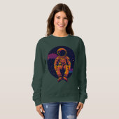 Kosmische Dromer Astronaut T-shirt – Ontdek (Voorkant volledig)