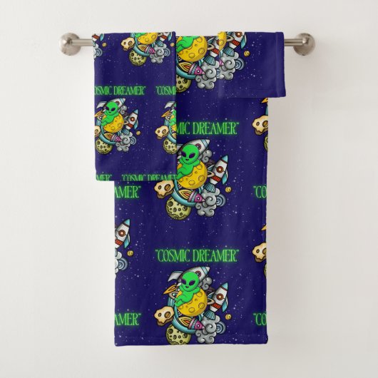 kosmische dromer bad handdoek (Insitu)