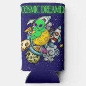 kosmische dromer seltzer blikjeskoeler (Achterkant)