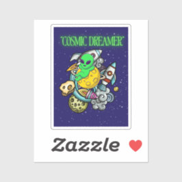 kosmische dromer sticker
