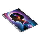 Kosmische dubbele belichting Space Infinity Univer Notitieboek (Rechterzijde)