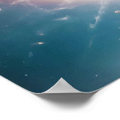 Kosmische dubbele belichting Space Infinity Univer Poster (Hoek)