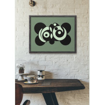 Kosmische echo's: Abstracte cirkelfusie