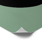 Kosmische echo's: Abstracte cirkelfusie Poster (Hoek)