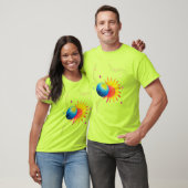 Kosmische Eclips Gloed. T-shirt (Unisex)