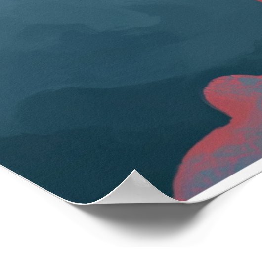 Kosmische eenzaamheid poster (Hoek)