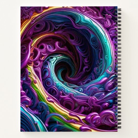 Kosmische elegantie notitieboek (Achterkant)