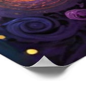 Kosmische energie en creativiteit poster (Hoek)