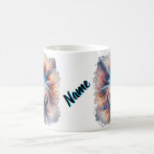 Kosmische energie omarmd door handen koffiemok (Center)