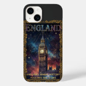 Kosmische Engeland Big Ben Hemelse Kunst Case-Mate iPhone Case (Achterkant)