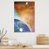 Kosmische Evolutie fine art print (Keuken)
