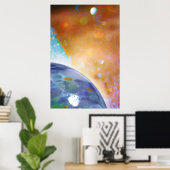 Kosmische Evolutie fine art print (Thuiskantoor)