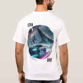 Kosmische Extra Drift Straat Energie T-shirt (Achterkant)