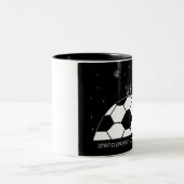 Kosmische Football Mok - Liefde illustratie (Center)